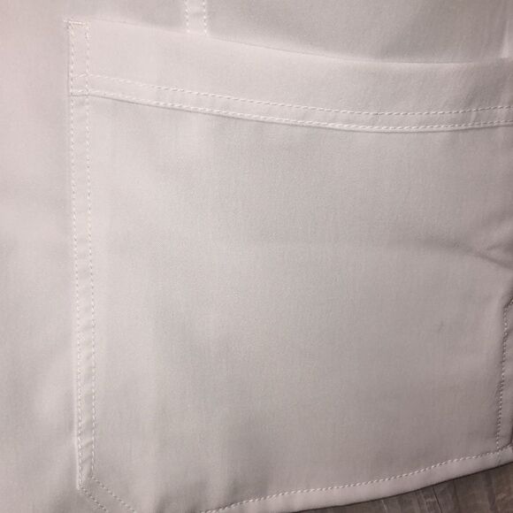 Wonder Wink 4X 4 Way Stretch Hi Performance White Scrub Top - Picture 7 of 15